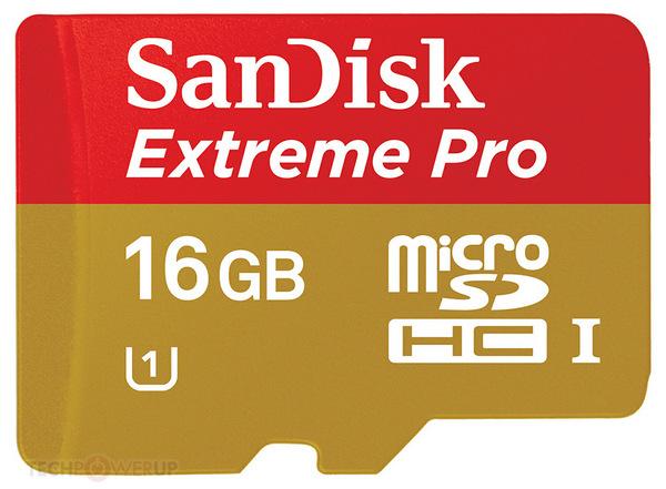 SanDisk, dünyanın en hızlı microSDHC UHS-I bellek kartı Extreme Pro'yu tanıttı