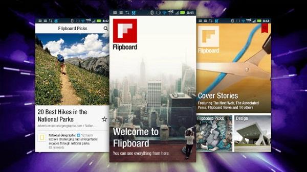Flipboard, Android üzerinde resmi olarak yayınlandı