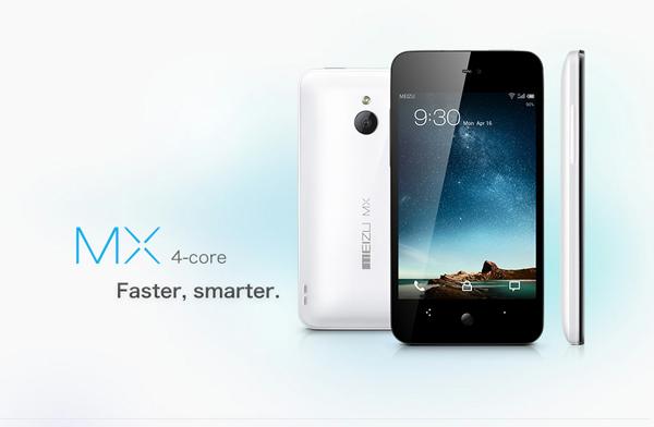 Meizu dört çekirdekli akıllı telefonu MX 4-core'u duyurdu