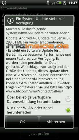 HTC EVO 3D için Android 4.0.3 güncellemesi başlıyor