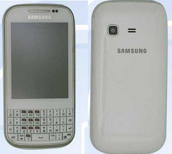 QWERTY klavyeli ve Android 4.0.4 işletim sistemli Samsung GT-B5330 internete sızdı
