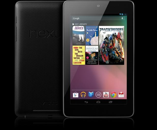 199 $'lık Nexus 7'nin bileşen maliyeti 184 $