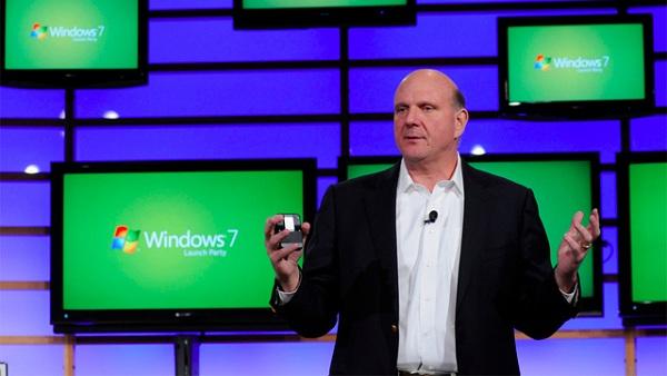 Microsoft, şimdiye kadar 630 milyon Windows 7 kopyası sattı