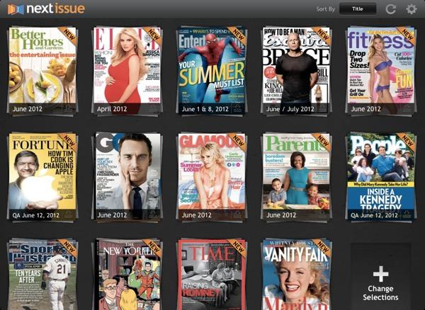 Next Issue dergilik uygulaması, iPad için yayında