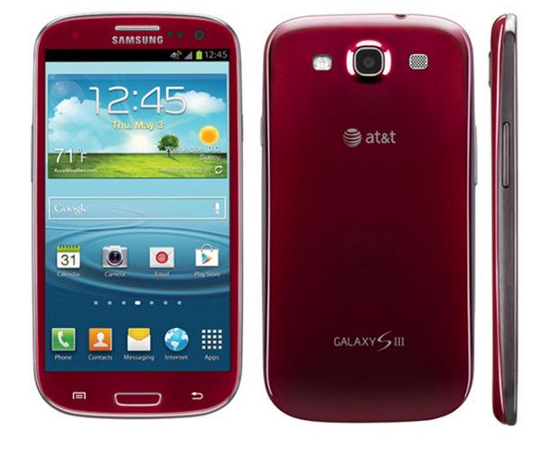 Samsung Galaxy S III'ün bordo renkli versiyonu internette boy gösterdi