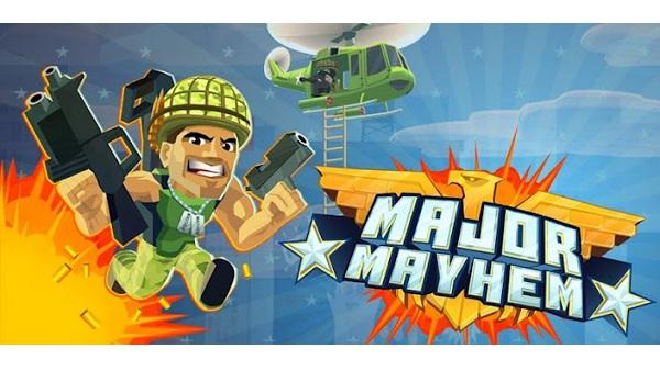 Major Mayhem, Android için yayınlandı, iOS versiyonu büyük bir güncellemeyle ücretsiz olarak yenilendi