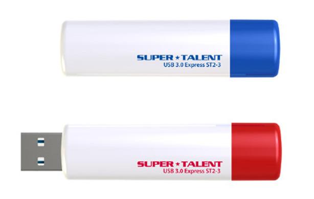 Super Talent'tan 67 MB/sn okuma hızı sunan USB 3.0 bellek: Express ST2-3