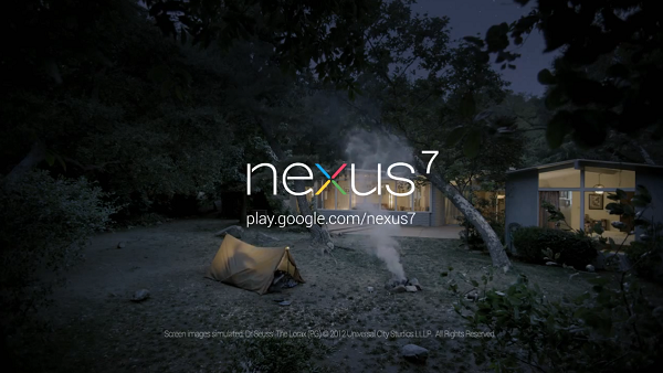 Google Nexus 7 için ilk reklam filmi yayınlandı