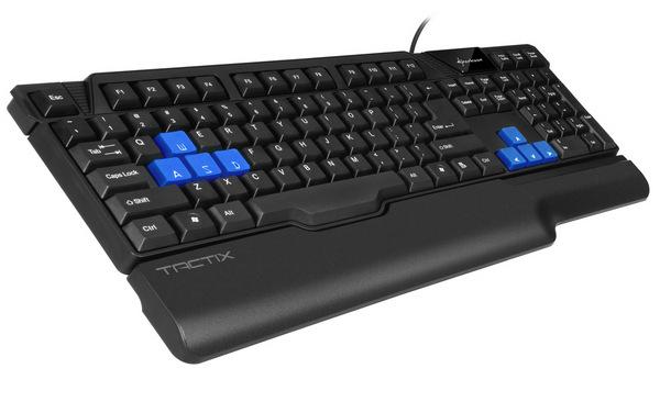 Sharkoon'dan uygun fiyatlı oyuncu klavyesi: Tactix
