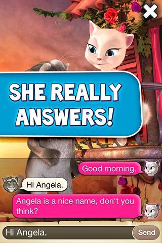 Talking Tom Cat yapımcılarından Tom Loves Angela uygulaması
