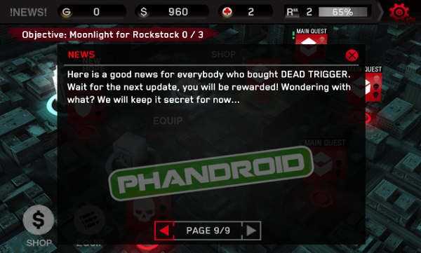 Dead Trigger'ı satın alanlara özel bir sürpriz hazırlanıyor
