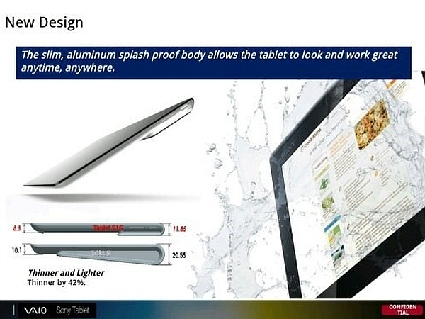 Sony Xperia Tablet ortaya çıktı