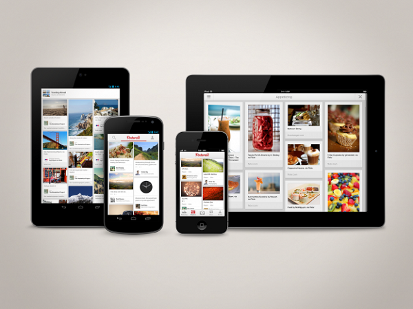 Pinterest, iPad ve Android uygulamalarını yayınladı