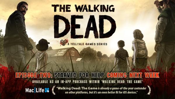 The Walking Dead'in ikinci oyunu önümüzdeki hafta Appstore'da yerini alacak