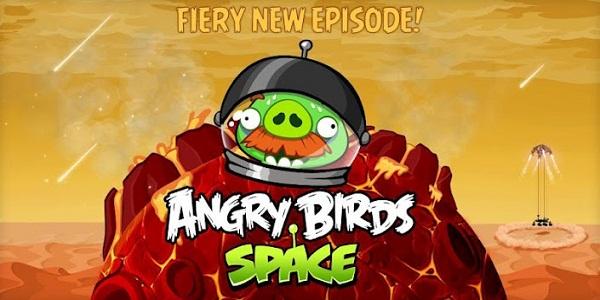 Angry Birds Space, Mars bölümleriyle güncellendi