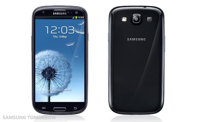 İşte Samsung Galaxy S III'ün tüm yeni renk seçenekleri: Siyah, gri, bordo, kahverengi