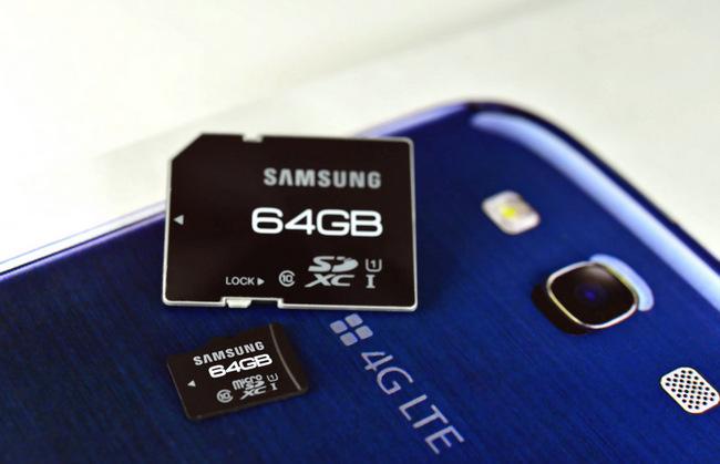 IFA 2012: Samsung'dan UHS-I sınıfı 64 GB'lık microSDXC ve SDXC bellek kartları
