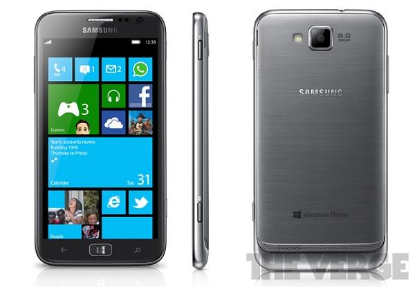Samsung'un Windows Phone 8'li ilk telefonu ATIV S ve ATIV Tab gün yüzüne çıktı