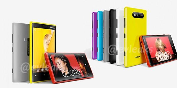 Lumia 820 ve Lumia 920 with Pureview görselleri Twitter üzerinde görüntülendi