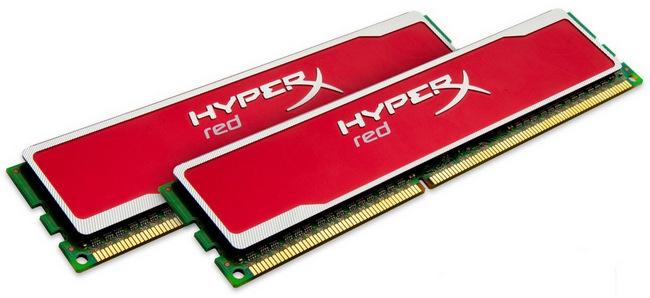 Kingston, HyperX Red serisi düşük profilli DDR3 belleklerini duyurdu