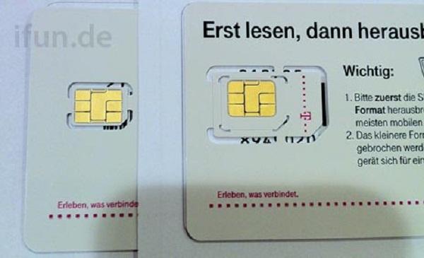 Nano-SIM kartlar, yeni iPhone'un lansmanı öncesinde operatörlere dağıtılmaya başlandı