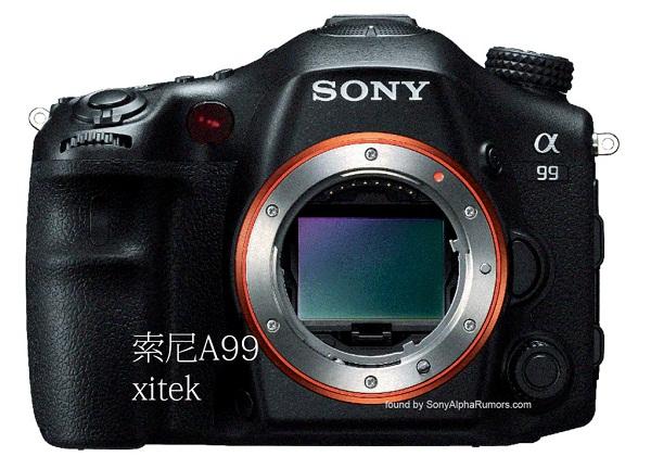 Sony'nin A99 modeline ait olduğu iddia edilen ilk görsel internete sızdırıldı