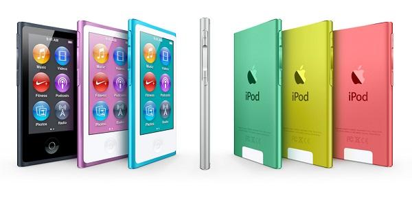 Apple iPod nano modelini de yeniledi