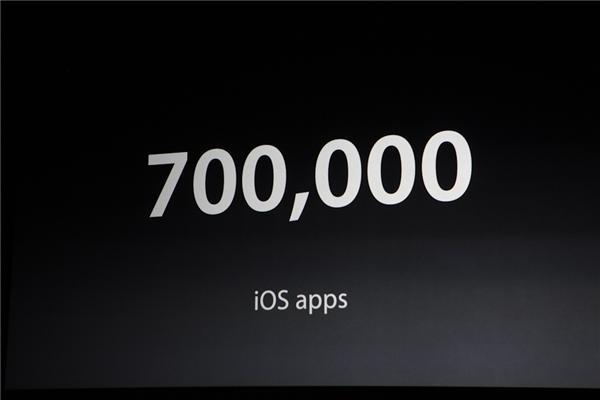 App Store'daki uygulama sayısı 700,000'e ulaştı