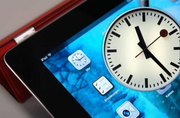 iOS 6 ile iPad'e gelen saat simgesi İsviçrelileri kızdırdı