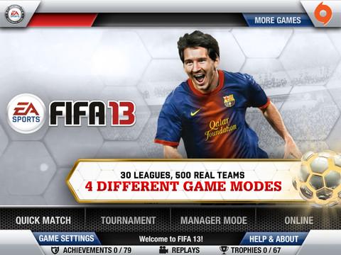 FIFA 13, Apple App Store'da yayınlandı