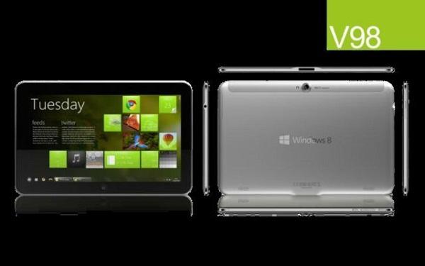 ZTE, Clover Trail tabanlı V98 adlı Windows 8 tabletini tanıttı