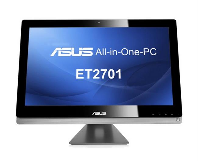 Asus'tan 27-inç Full HD dokunmatik ekranlı hepsi bir arada bilgisayar: ET2701