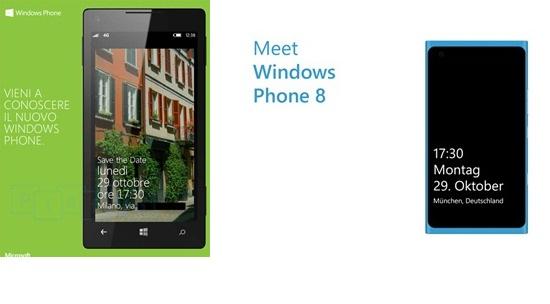 Microsoft, İtalya ve Almanya'da da Windows Phone 8 etkinliği yapacak