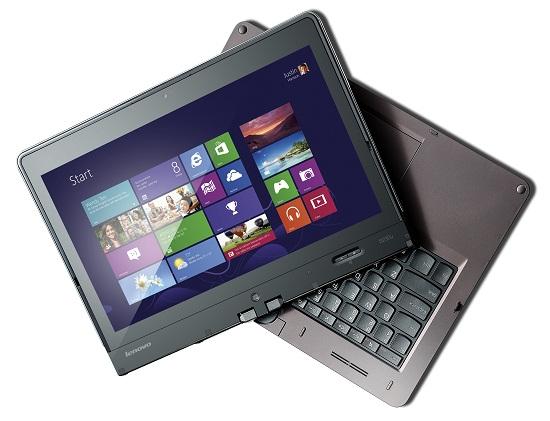 Lenovo'dan dönebilir ekranlı ThinkPad Twist tablet PC