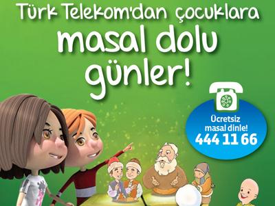 Türk Telekom, masal servisini artık ücretsiz olarak sunuyor