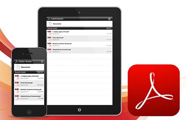 Adobe Reader uygulaması mobil platformlar için bulut depolama desteğiyle güncellendi