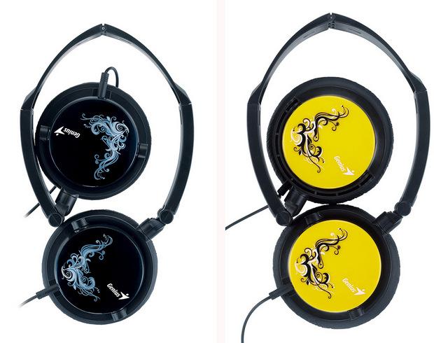 Genius'tan katlanabilir stereo kulaklık: HS-410F