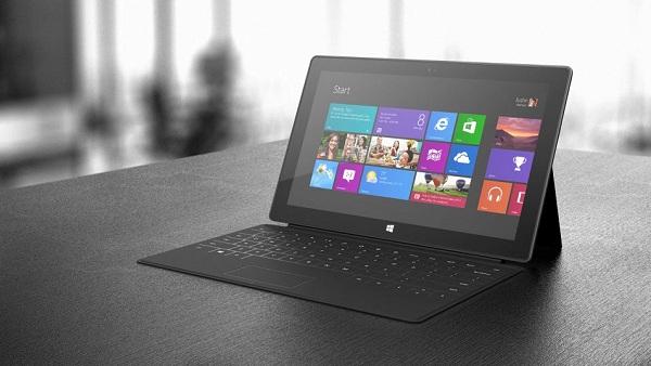 Microsoft, 2012 dördüncü çeyreği için 3-5 milyonluk Surface siparişi verdi
