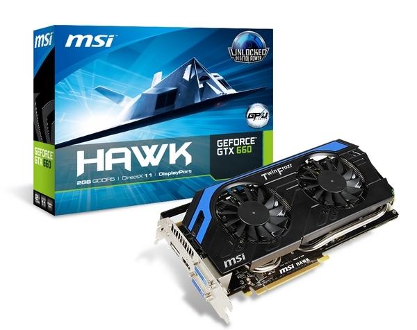 MSI özel tasarımlı GeForce GTX 660 Hawk modelini duyurdu