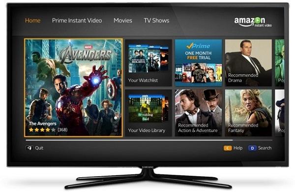 Samsung, 2012 çıkışlı Smart TV modellerine Amazon Instant Video uygulamasını ekliyor