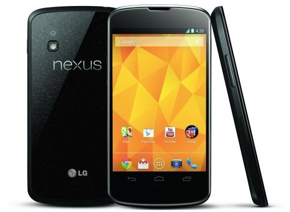 Google Nexus 4 duyuruldu, 299$'dan başlayan fiyatlarla 13 Kasım'da satışa çıkıyor