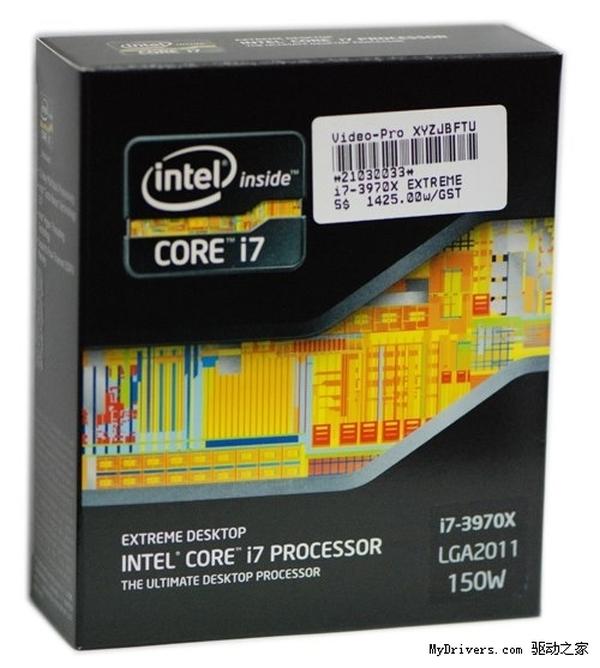 Intel'in en hızlı masaüstü işlemci modeli Core i7-3970X satışa sunuldu