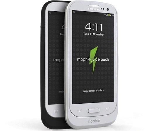 Samsung Galaxy SIII için Mophie şarjlı kılıf satışa sunuldu