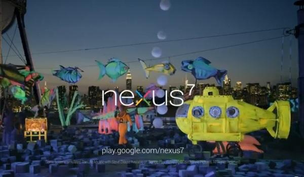 Google Nexus 7 için yeni bir reklam filmi yayınlandı