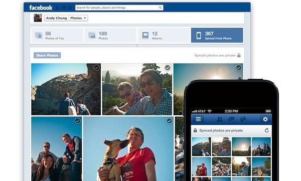 Facebook, ''Photo Sync'' özelliğini iOS platformu ile buluşturdu
