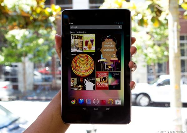 Nexus 7 satışlarının 2012 yılında 5 milyonu geride bırakması bekleniyor