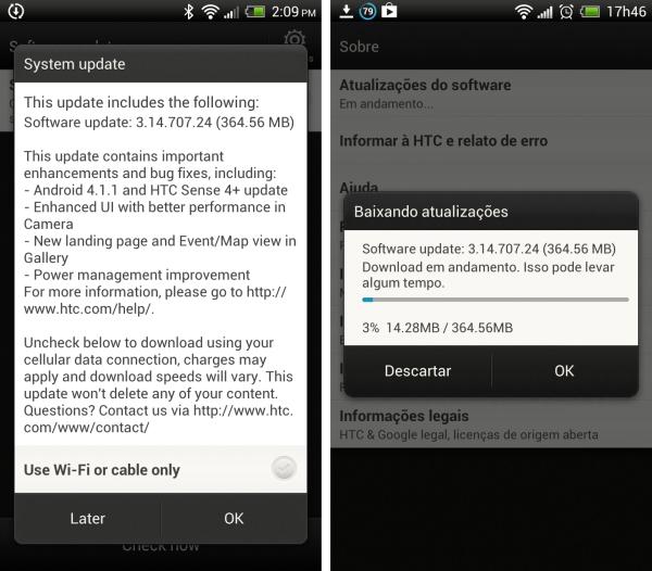 HTC One X için Android 4.1.1 güncellemesi Avrupa, Asya ve Güney Amerika'daki kullanıcılara ulaşmaya başladı