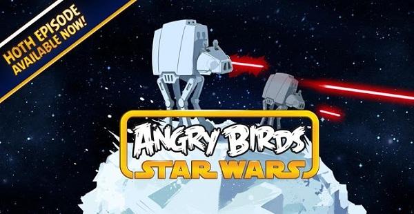 Angry Birds Star Wars'a buzlarla kaplı ''Hoth'' gezegeni eklendi