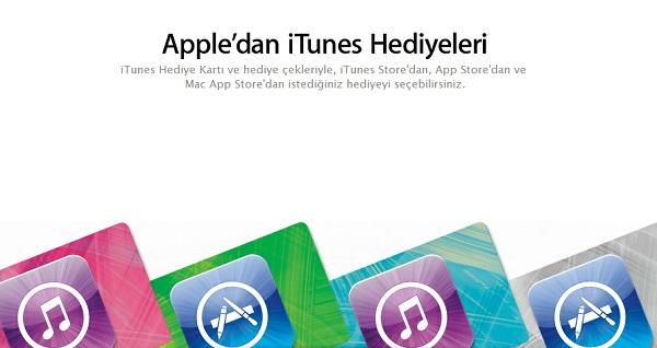 iTunes Store Hediye Kartları, ülkemizde satışa sunuldu