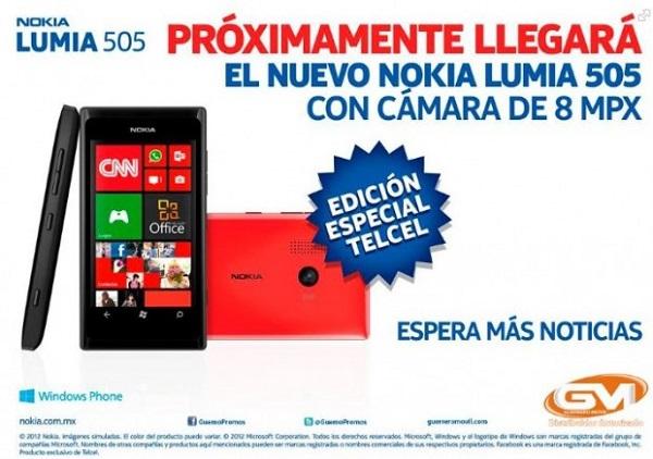 Nokia Lumia 505 bir Meksikalı operatörde ortaya çıktı